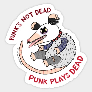 Punk's Not Dead Sticker